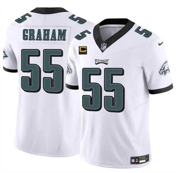 Men & Women & Youth Philadelphia Eagles #55 Brandon Graham White F.U.S.E With 4-Star C Patch Vapor Untouchable Limited Stitched Jersey,We sell and wholesale Men & Women & Youth Philadelphia Eagles #55 Brandon Graham White F.U.S.E With 4-Star C Patch Vapor Untouchable Limited Stitched Jersey on line form chian!